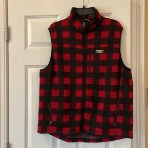 LL Bean Mens XL sweater fleece vest, excellent condition, smoke/pet free home!